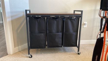 Ironwood Clothes Hamper w/ Wheels