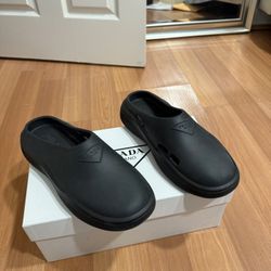 Prada Rubber Clogs