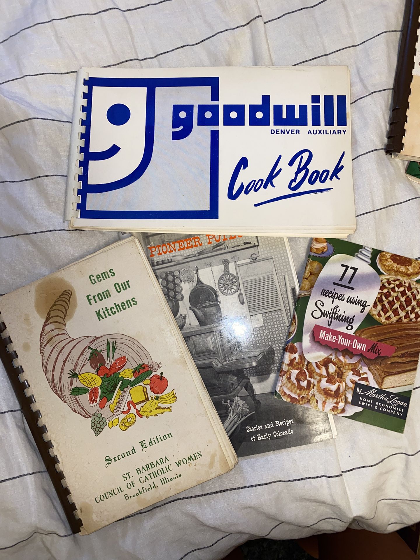 Vintage Cook Books 7 Total