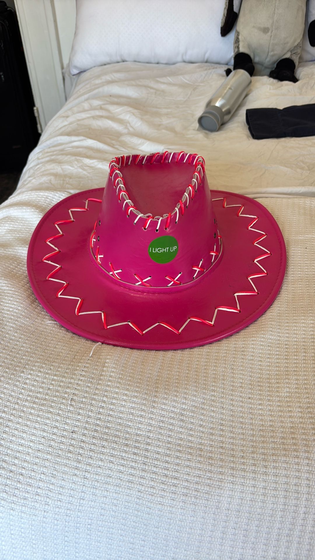 Pink Cowboy Hat Light Up