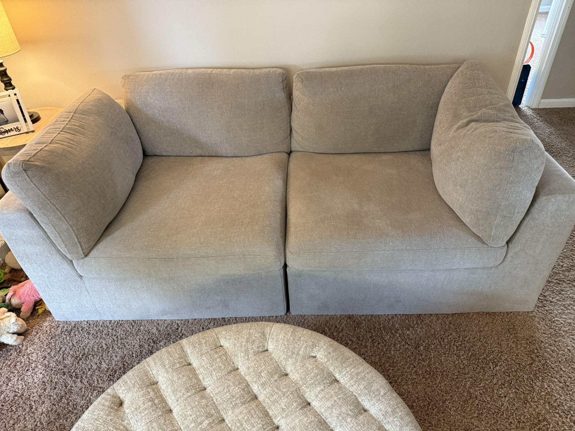 Light Grey Couch - FREE!!