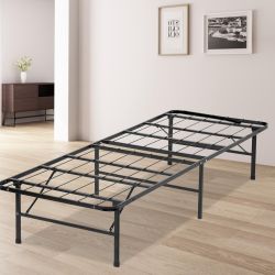 Foldable twin bed frame