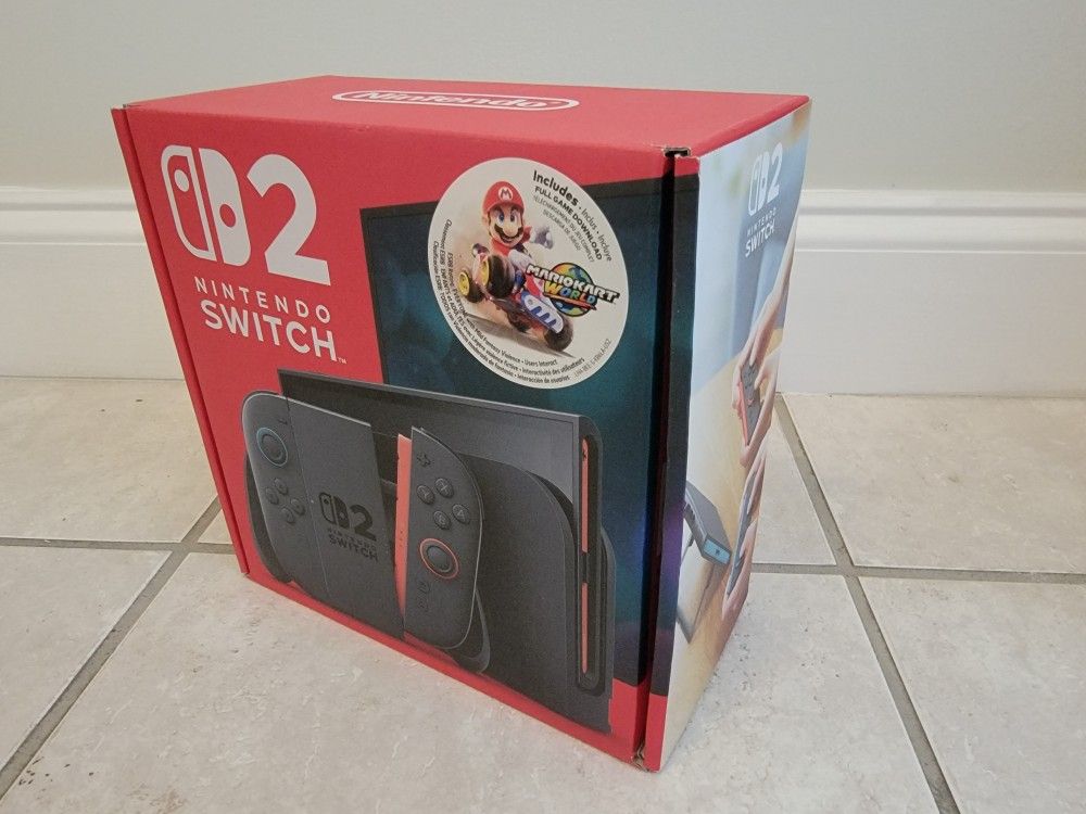 Nintendo Switch 2 Mario Kart World Bundle Edition