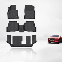 Mazda Cx-9 2016-2023 Floor Mats All wheater 