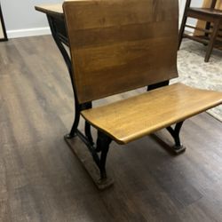 Vintage School Desk 