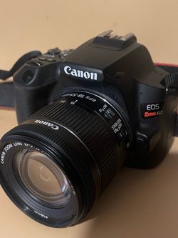 Canon EOS 250D SL3 24.1 MP Digital SLR Camera Kit w/ 18-55mm Lens