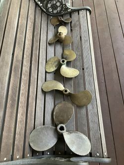 Antique Brass/Bronze Propellers 