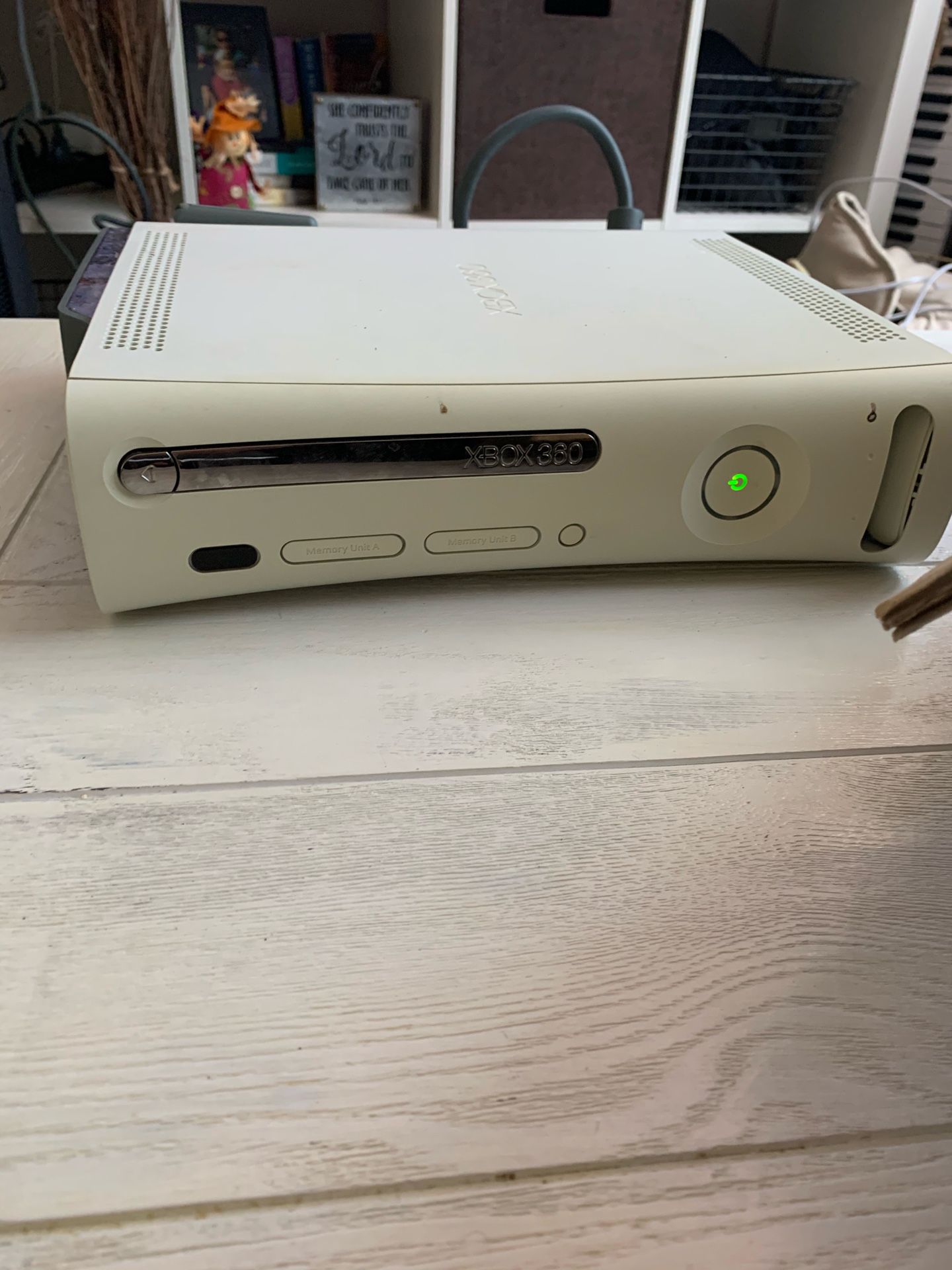 Xbox 360 in great condition with games and internet adapter