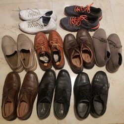 9 Pairs Men Shoes Size 11