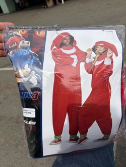 Knuckles Adult Halloween costume