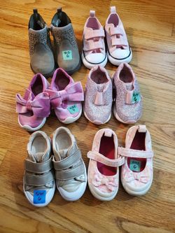 Toddler Girl size 6 shoes Bundle