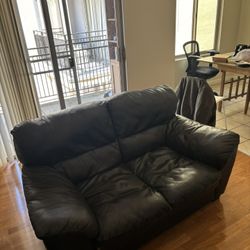Leather Couch 