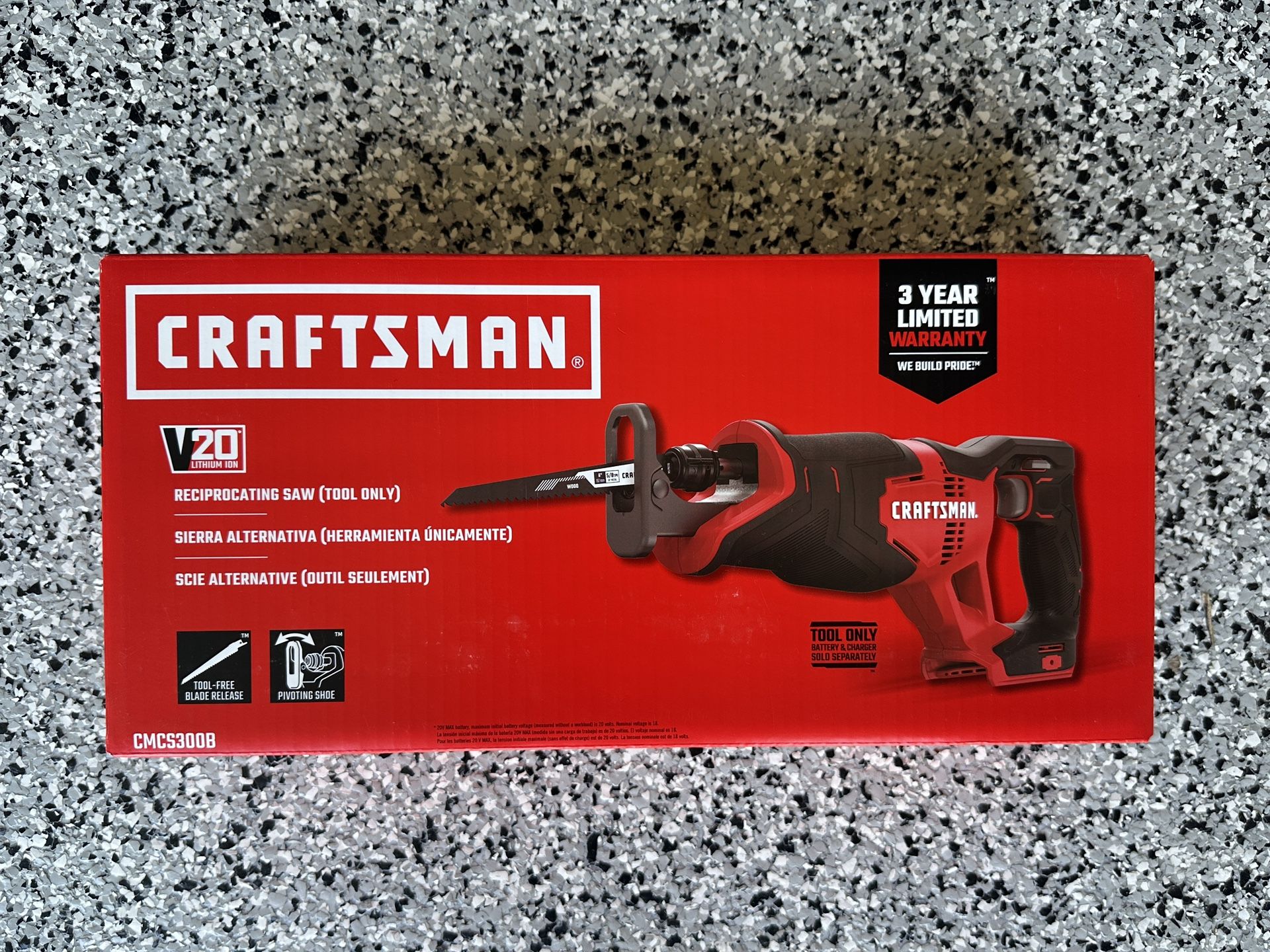 Craftsman V20 reciprocating saw