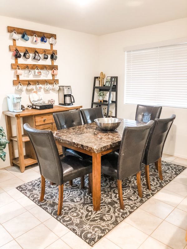 Granite and Wood Dining Room Table for Sale in Phoenix AZ 