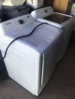 Samsung washer and dyer