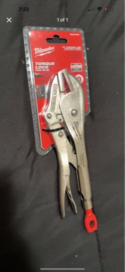 Milwaukee Torque Lock 10" Straight Jaw Locking Pliers