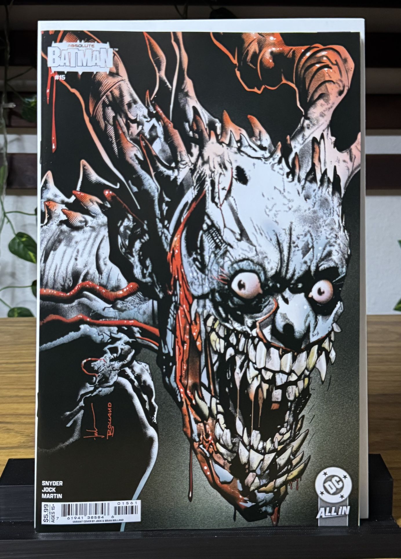 Absolute Batman #15 Cover D Brian Bolland Jock Card Stock Variant