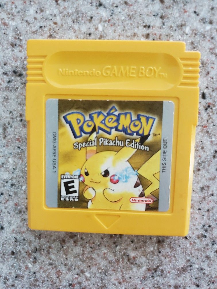 Pokémon Yellow GBA Authentic for Sale in Modesto, CA - OfferUp