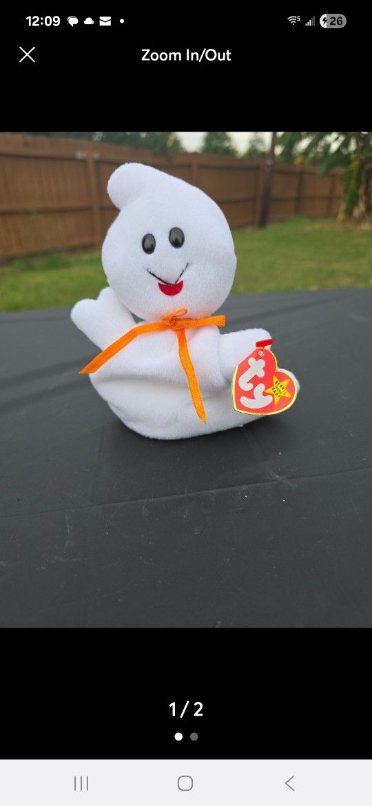 TY 1999 Spooky Beanie Baby 