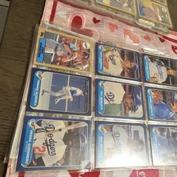 Los Angeles Dodgers 1(contact info removed) Topps Fleer Baseball Cards Team Sets Bundle 