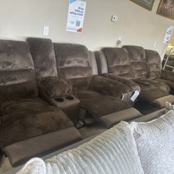 NEW  SOFA AND LOVESEAT RECLINER 