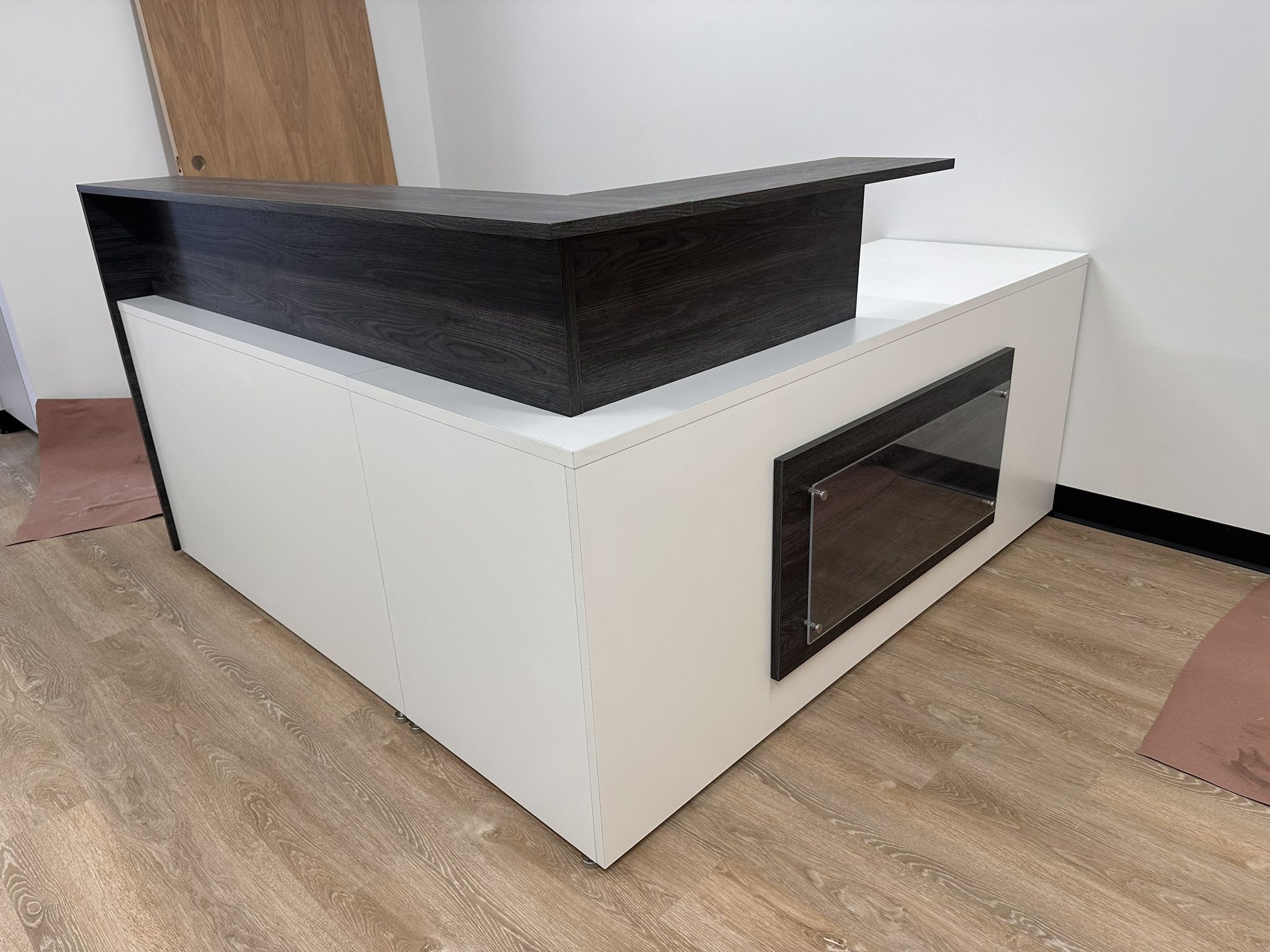 CB - Reception desk, Office Furniture, Custom Reception Desk, Sales Counter, Front Desk, Modern Reception Desk, Retail Cash Counter