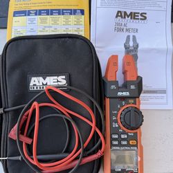Ames Instruments Set Cm600a Cat Iii 600 V Ac Compact Clamp Meter Digital