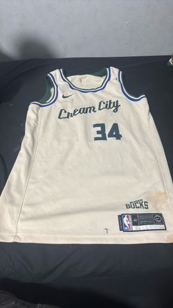 Antetokunmpo Cream city Jersey