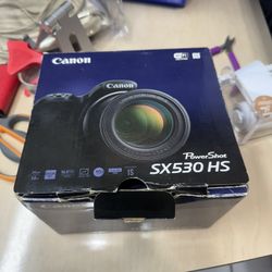 Canon PowerShot SX530 HS Digital Camera (No Charger)