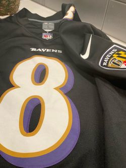 lamar jackson nike on field jersey Size large