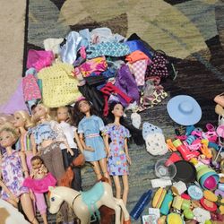 Barbie Dolls And Accessories 