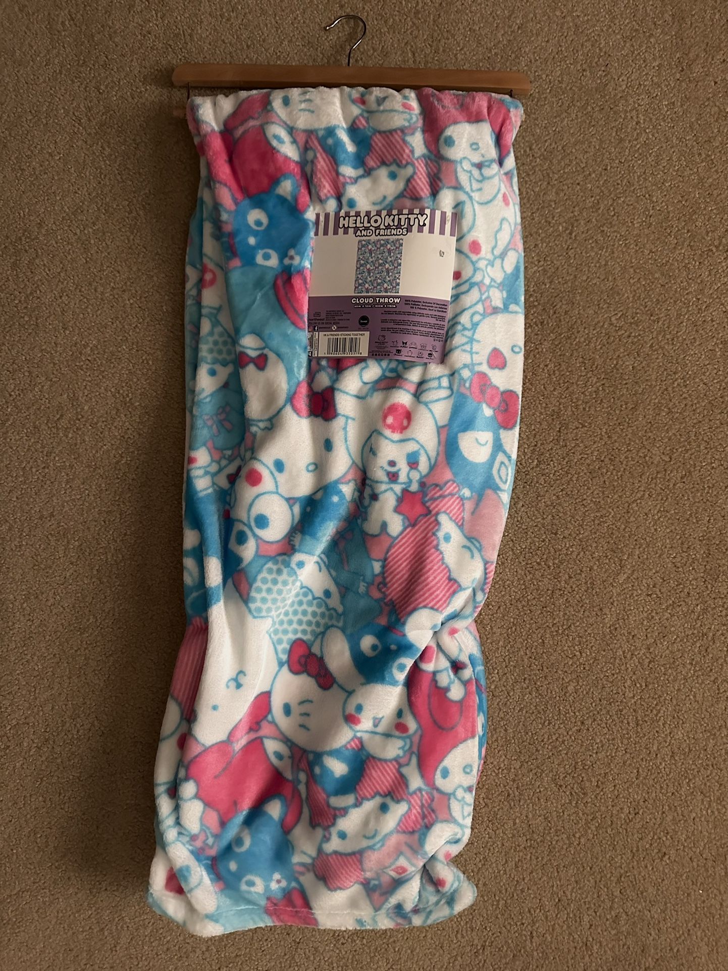 Hello Kitty And Friends Blanket