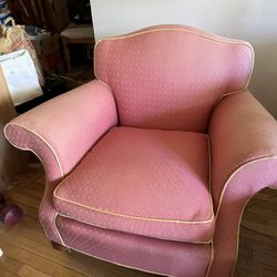 fun pink statement chair 