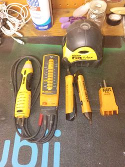 Misc Klein fluke fat max self leveling 5 bar laser level fluke electrical tester