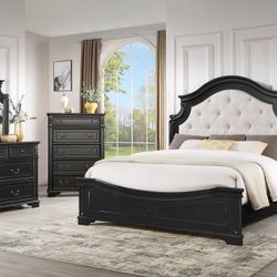 Bedroom Set Black Queen 
