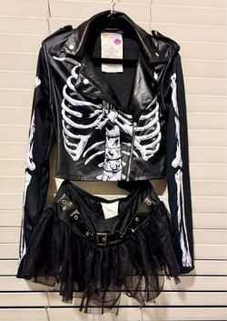 Costume “Skeleton  2-Piece Set Child Size Medium