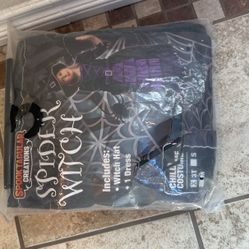 Girls Witch Costume Size 3t Brand New