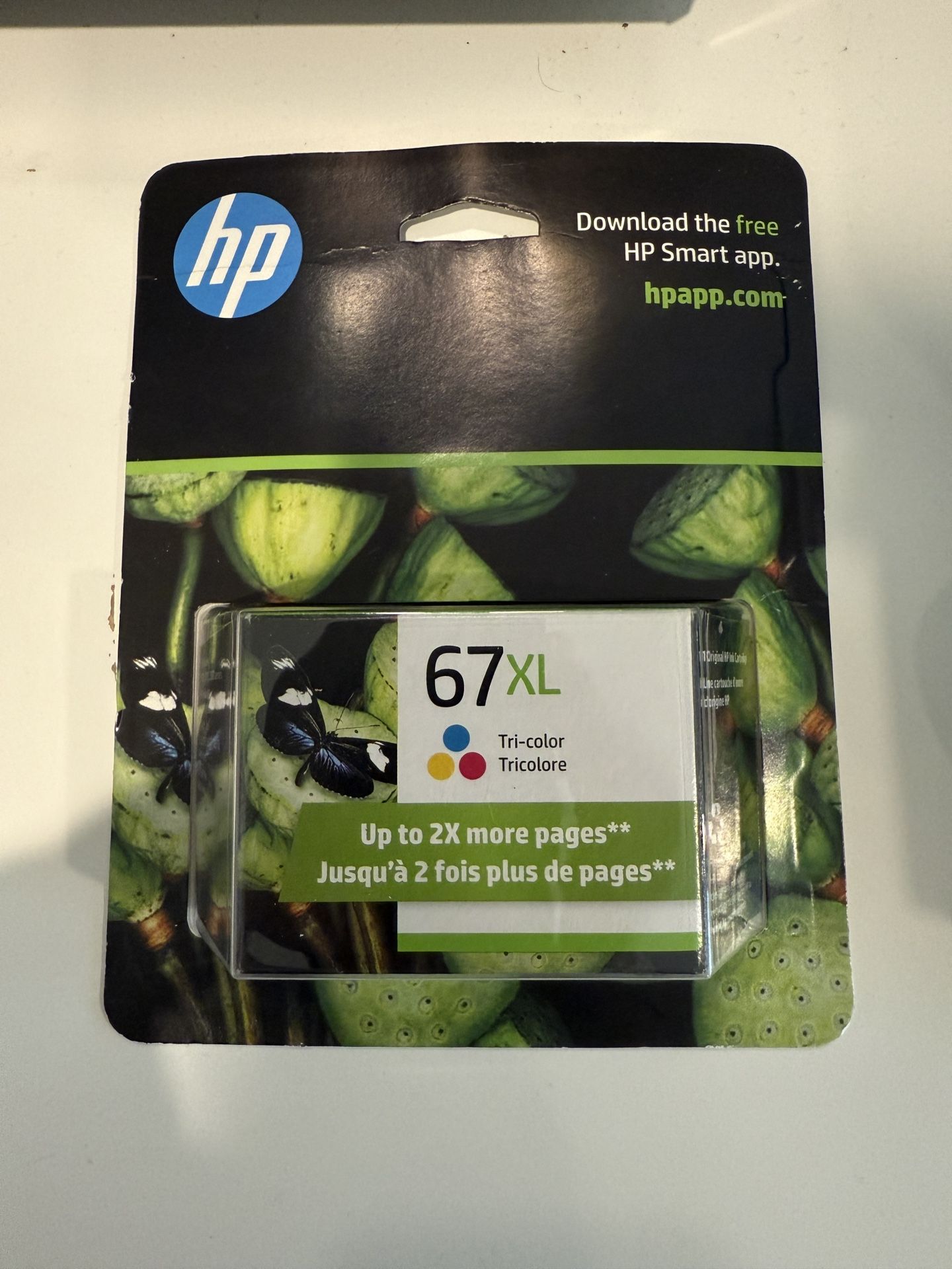 HP 67XL Tri Color Ink Cartridge Brand New