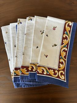 Cloth Napkins, Set of 6