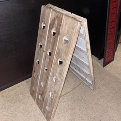 Solid Wood Wine Rack