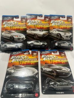 Hot Wheels Fast & Furious Silver Series Complete Set