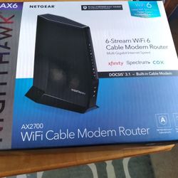 Netgear  Nighthawk WiFi 6 Combo Modem/Router 