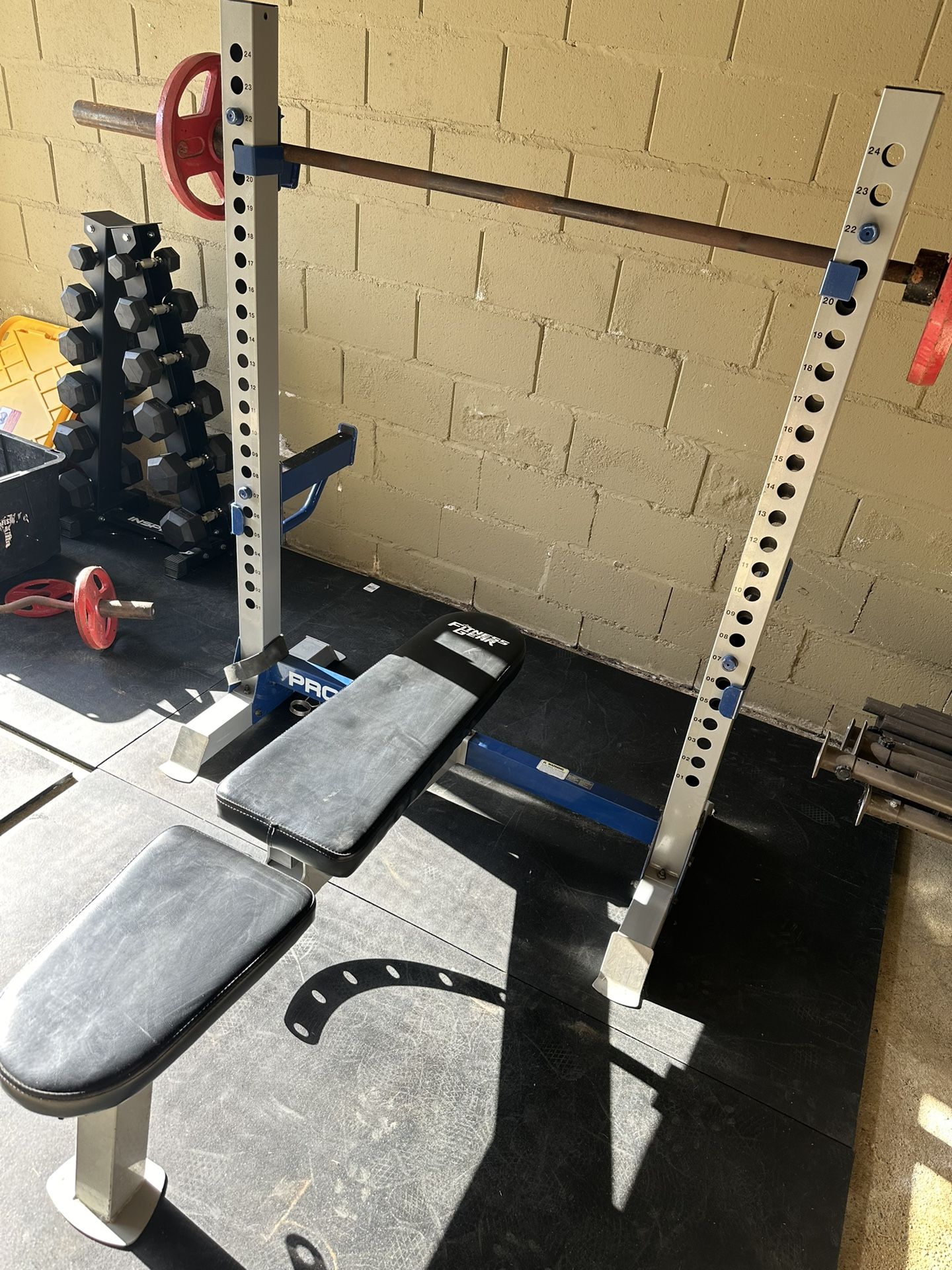 Bench With Rack