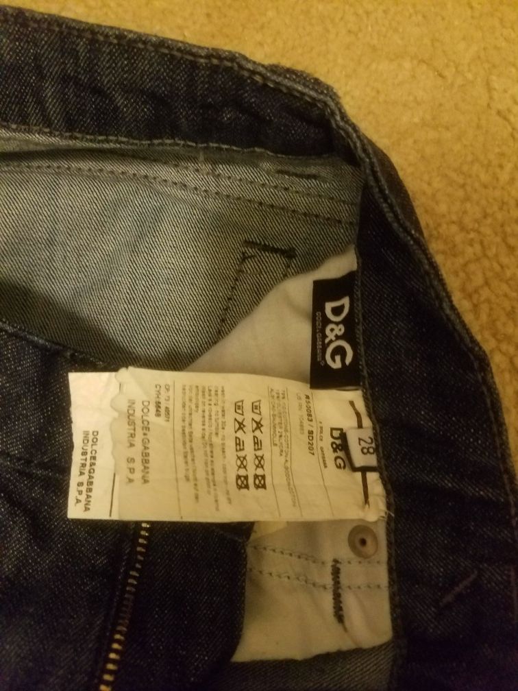 D&G dolce gabbana 28 women's jeans straight