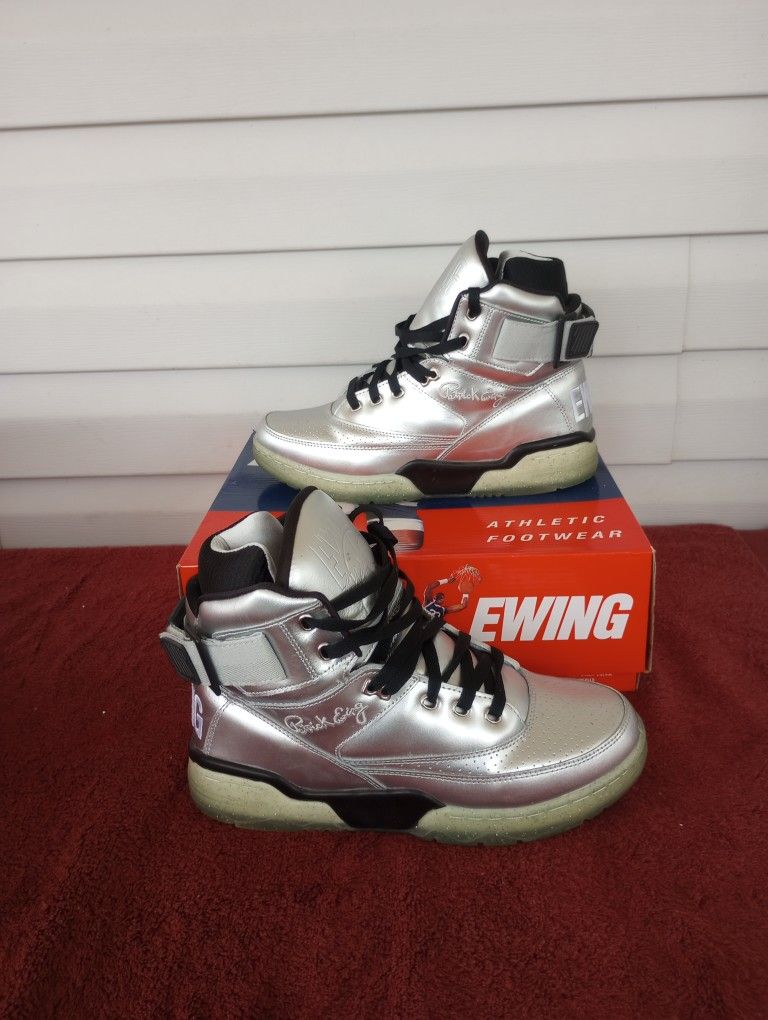 Ewing Athletics 33 HI Platinum/Black Patrick Ewing 