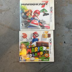 Games For Sale $15 For 1, Both $25