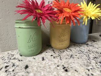 Decorative mason jars