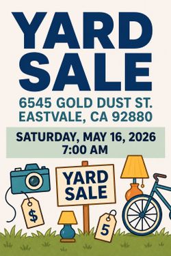 Yard Sale (Eastvale)