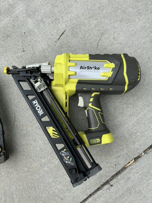 Ryobi 15 Guage 18v Framer Airstrike Technology Lightly Used