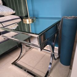 Mirrored Side Tables